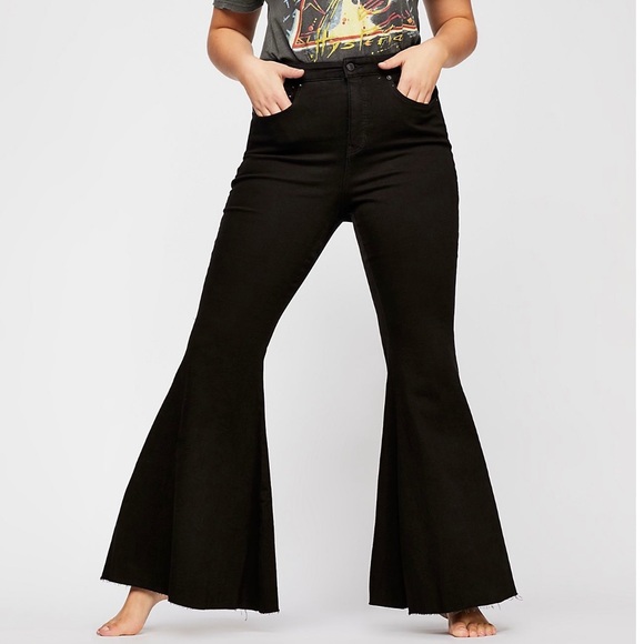 Free People Denim - Free people curvy flare jeans size 28